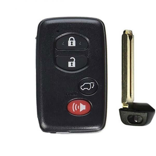 10-17 Toyota: SUV | 4-Button Smart Key, GNE Board | PN: 89904-0T060 | FCC: HYQ14ACX | SKU: RSK-TOY-CX4V | Aftermarket