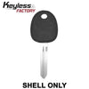 06-11 Hyundai: Car, SUV | HYN14, HY17 Canadian Style Transponder Key SHELL, No Chip | SKU: ST-HYN14 | Aftermarket - Security Safe Locksmith