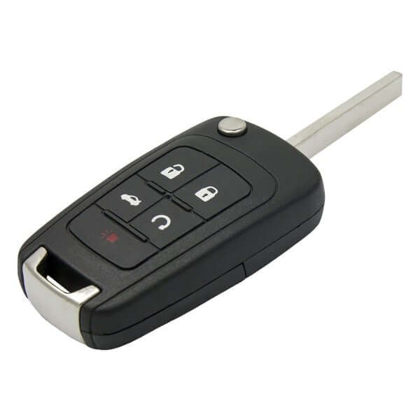 10-20 GM: Car, SUV | 5-Button Flip Key | PN: 5924369 | FCC: OHT01060512 | SKU: RK-GM-FP5 | Aftermarket