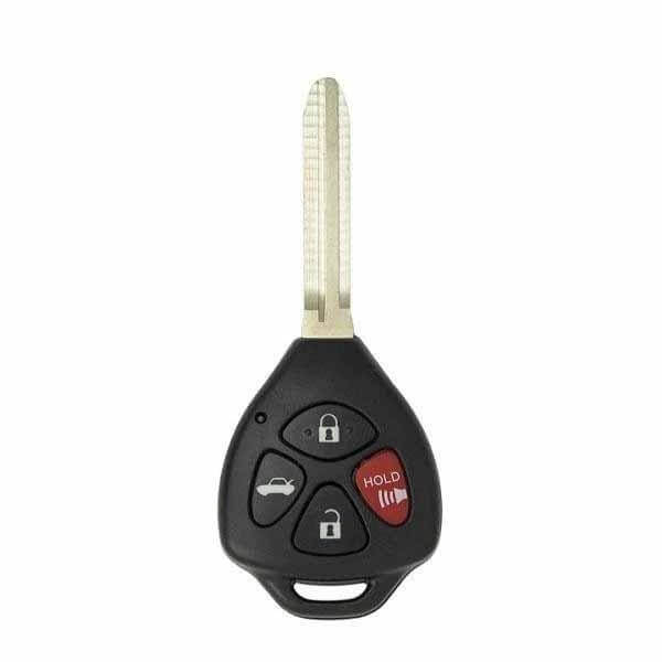 08-12 Toyota: Car | 4-Button Remote Head Key, Chip 4D67 | PN: 89070-02270 | FCC: GQ4-29T | SKU: RK-TOY-29T-67-4B | Aftermarket