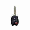 13-19 Toyota: Car, SUV, Truck | 3-Button Remote Head Key, H Chip | FCC: HYQ12BDM | SKU: RHK-TOY-BDM-H-3 | Aftermarket