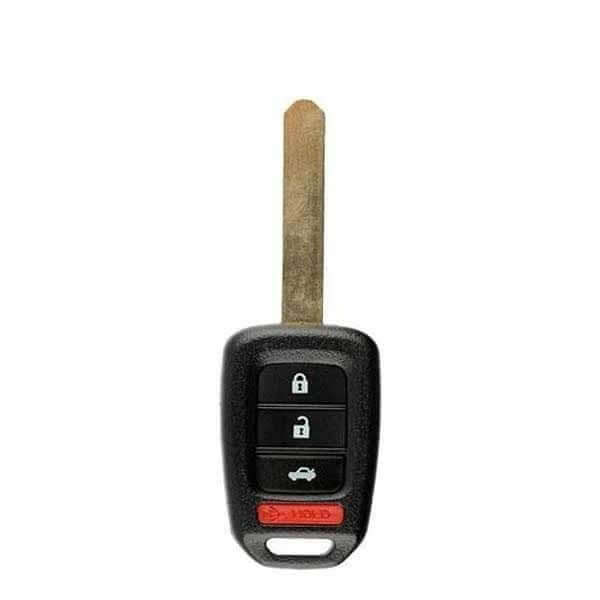 13-15 Honda: Car | 4-Button Remote Head Key, G-Chip |  | FCC: MLBHLIK6-1T | SKU: RK-HON-35118 | Aftermarket