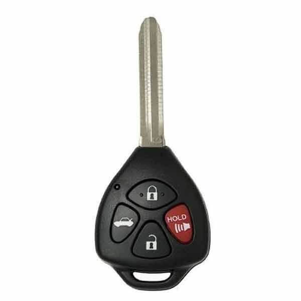 08-14 Toyota: Car | 4-Button Remote Head Key, G Chip (4D) | PN: 89070-12820 | FCC: GQ4-29T | SKU: RHK-TOY-29T-G-4B | Aftermarket