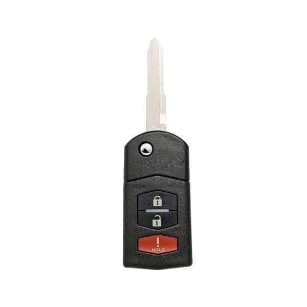 06-15 Mazda: Car, SUV | 3-Button Flip Key | PN: CC43-67-5RYC | FCC: BGBX1T478SKE125-01 | SKU: RK-MZ-SKE-3 | Aftermarket