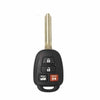 12-17 Toyota: Car | 4-Button Remote Head Key, G Chip | PN: 89070-06420 | FCC: HYQ12BDM | SKU: RHK-TOY-BDM-G-4 | Aftermarket